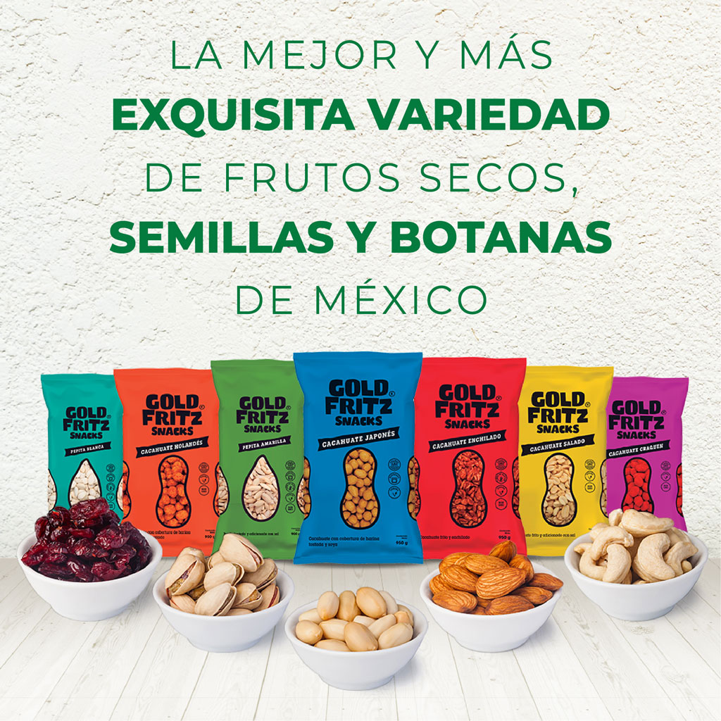La mejor y más exquisita variedad de frutos secos. Semillas y Botanas de México.